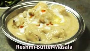 Chicken Reshmi Butter Masala With 5 Rumali Roti