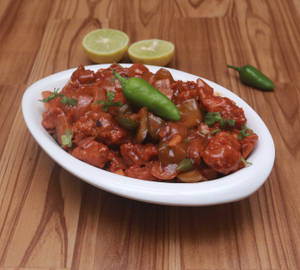 Chilli Chicken With Bone