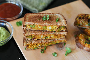 Potato Cheese Grilled Sandwich