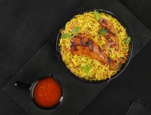 South African Flame Grilled Chicken and Spiced Rice