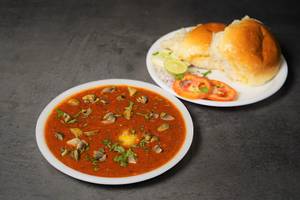 Mushroom Pav Bhaji