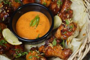 Lime, Chilly and Cilantro Wings