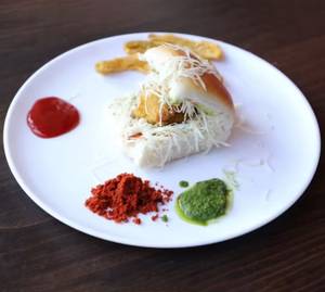 Cheese Schezwan Vada Pav