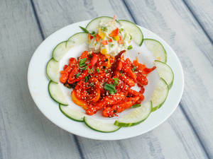 Honey Chilli Potato
