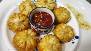 Momos fried veg