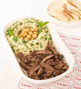 Grilled Tenderloin With Hummus