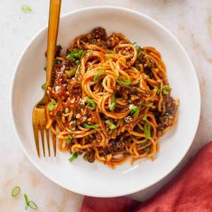 Veg Manchurian Noodles