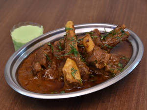 Mutton Laal Maas [4 Pieces]
