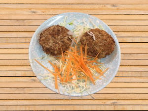Chicken Chop Served With Kasundi