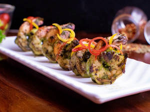 Pesto Grilled Prawn