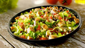 Grilled Fish Fillet Salad