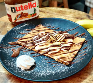 Nutella Banana Crepe
