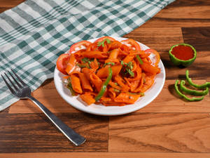 Veg Pasta With Red Sauce