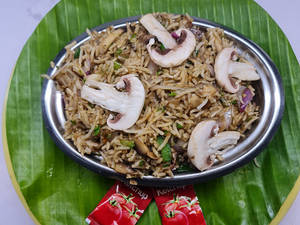 Mushroom Fried Rice.