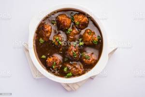Veg Manchurian Gravy (1 Plate)