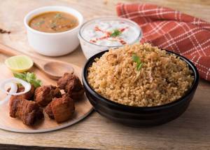 Chicken Empty Biryani & Boneless Chicken 65