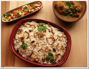 Ghee Rice+Chicken Chettinad