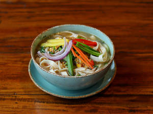 Veg Flat Noodle Thukpa