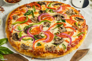 Madridian Capsicum Pizza