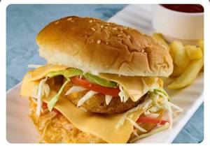 Veg Cheese Burger
