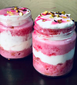 Rose Tres Leches Jar - Eggless