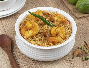 Medium Prawn PULAO (with Birista) (8 Pcs)
