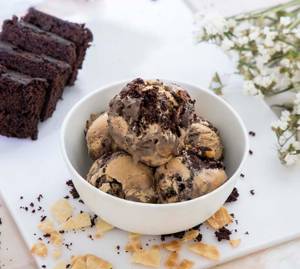 Mocha Brownie Ice Cream