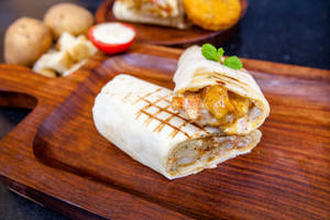 Aloo Tikki Wrap