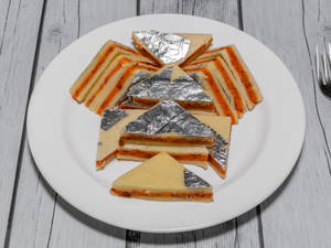 Gulkand Sandwich