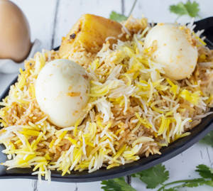 Egg biryani