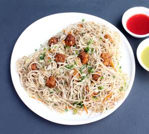 Veg Manchurian Noodles