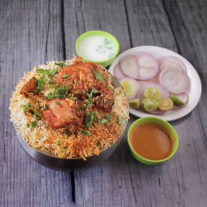 Chicken Biryani Handi 