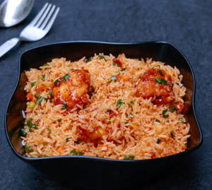 Schezwan Chicken Fried Rice