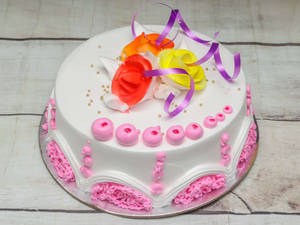 Strawberry Vanilla Cake (400 gms)