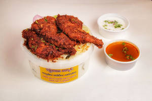 Chicken Full Joint Biryani Family Bucket (3 Pcs)