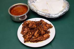 Chicken Fry  Pathiri & Gravy