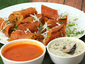 Masala Roll Dosa