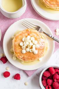 White Chocolate Pancake