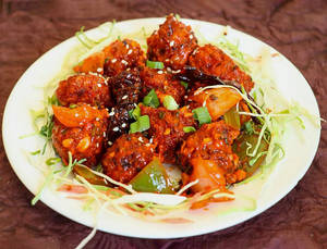 Boneless Chicken Manchurian Dry