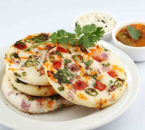 Tomato Onion Uttapam