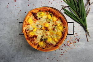 Popeye Paneer Pizza