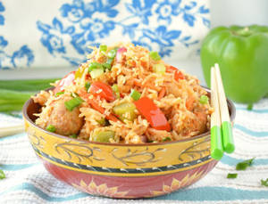 Manchurian Fried Rice