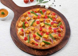 Paneer Tika Cheese Pizza