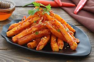 Honey Chilli Potato               