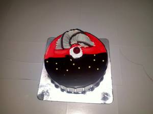 Chocolate Strawberry Cake (eggless)