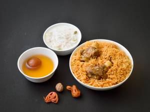 Mutton Biryani + Gulab Jamun