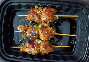 Chicken Yakitori [japanese Grilled Chicken Skewer]