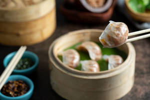 Spicy Sichuan Chicken Dim Sum