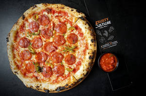 Spicy Pepperoni Pizza
