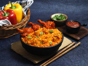 Chicken Drumstick Rice